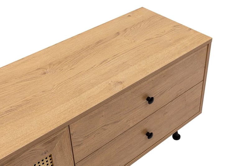 Makwana Tv-bänk 140 cm - Natural - Möbler - Vardagsrum - Tv-möbler & mediamöbler - Tv-bänkar