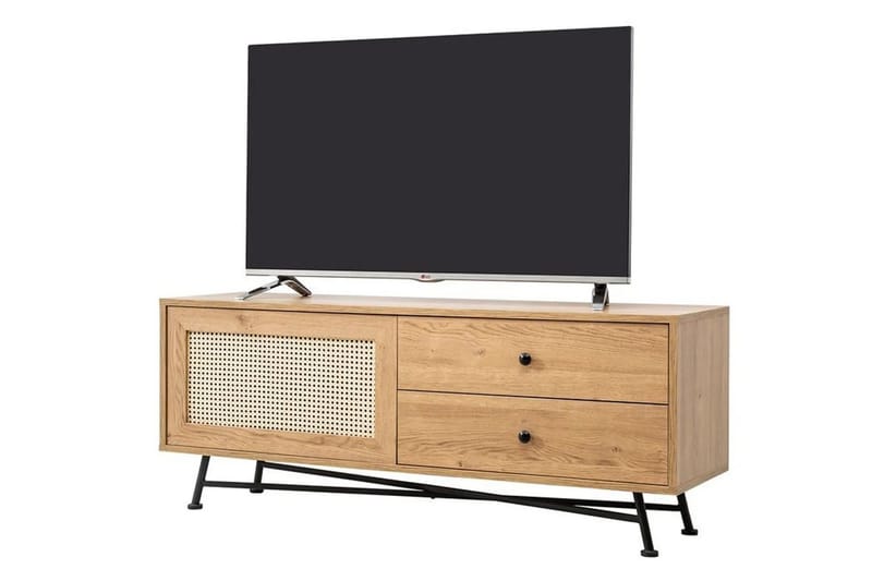 Makwana Tv-bänk 140 cm - Natural - Möbler - Vardagsrum - Tv-möbler & mediamöbler - Tv-bänkar