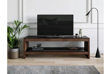 Malmby TV-bänk 140 cm - Mörkbrun - Möbler - Vardagsrum - Tv-möbler & mediamöbler - Tv-bänkar