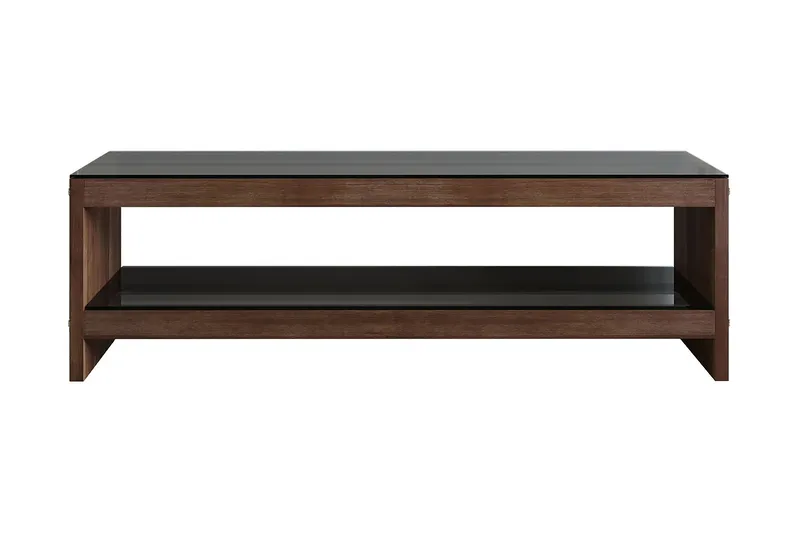 Malmby TV-bänk 140 cm, Mörkbrun