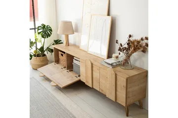 Malpani Tv-bänk 180 cm - Ek - Möbler - Vardagsrum - Tv-möbler & mediamöbler - Tv-bänkar