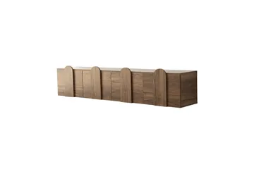 Malpani Tv-bänk 180 cm - Valnöt - Möbler - Vardagsrum - Tv-möbler & mediamöbler - Tv-bänkar