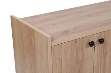 Maolina Retro Tv-bänk 150 cm med Förvaring i Trä - Ljusbrun - Möbler - Vardagsrum - Tv-möbler & mediamöbler - Tv-bänkar