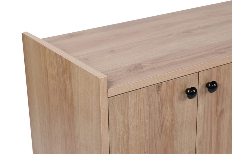 Maolina Retro Tv-bänk 150 cm med Förvaring i Trä - Ljusbrun - Möbler - Vardagsrum - Tv-möbler & mediamöbler - Tv-bänkar