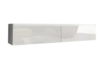 MEILLAC TV-bänk 140x32x30 cm Vit