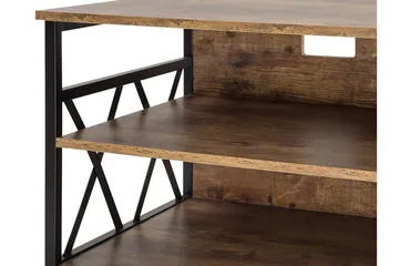Melnychuk TV-Bänk 120 cm - Brun - Möbler - Vardagsrum - Tv-möbler & mediamöbler - Tv-bänkar