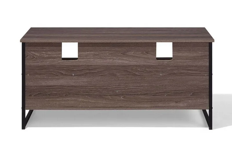 Melnychuk TV-Bänk 120 cm - Mörkbrun - Möbler - Vardagsrum - Tv-möbler & mediamöbler - Tv-bänkar