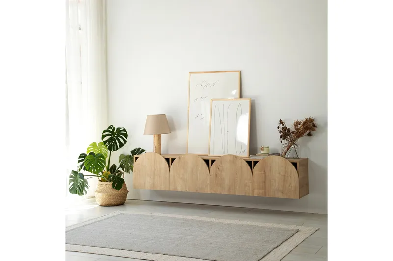 Mesta Tv-bänk 180 cm - Ek - Möbler - Vardagsrum - Tv-möbler & mediamöbler - Tv-bänkar