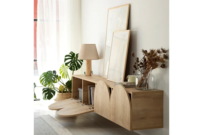 Mesta Tv-bänk 180 cm - Ek - Möbler - Vardagsrum - Tv-möbler & mediamöbler - Tv-bänkar