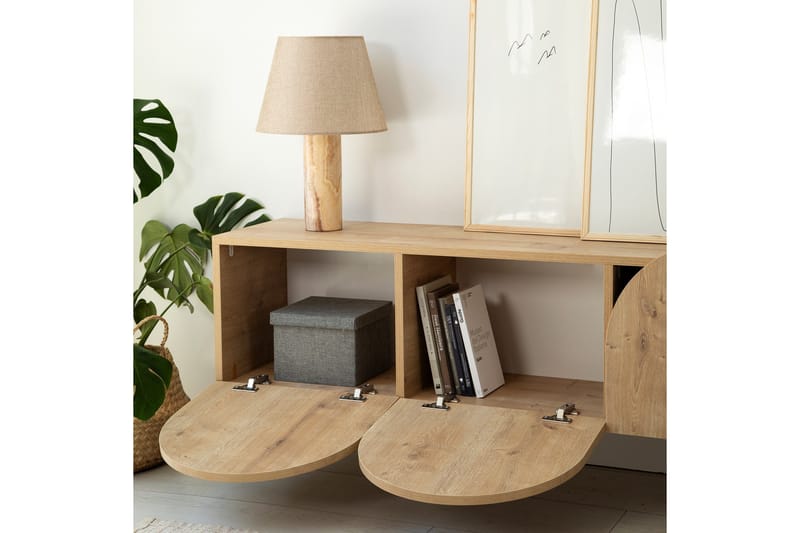 Mesta Tv-bänk 180 cm - Ek - Möbler - Vardagsrum - Tv-möbler & mediamöbler - Tv-bänkar