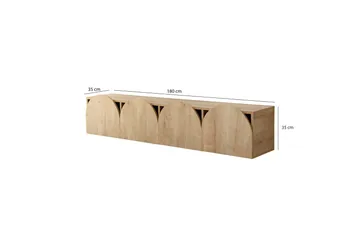 Mesta Tv-bänk 180 cm - Ek - Möbler - Vardagsrum - Tv-möbler & mediamöbler - Tv-bänkar