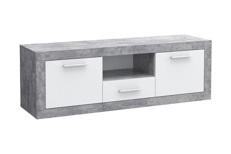 MILAKOVIC TV-Bänk 148 cm Grå - Möbler - Vardagsrum - Tv-möbler & mediamöbler - Tv-bänkar