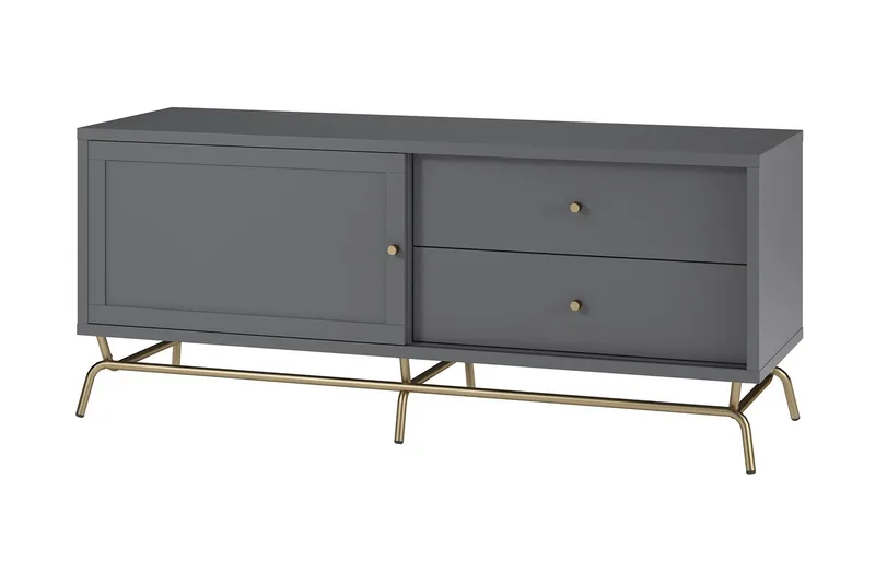 Mirela Tv-bänk - Grå - Möbler - Vardagsrum - Tv-möbler & mediamöbler - Tv-bänkar