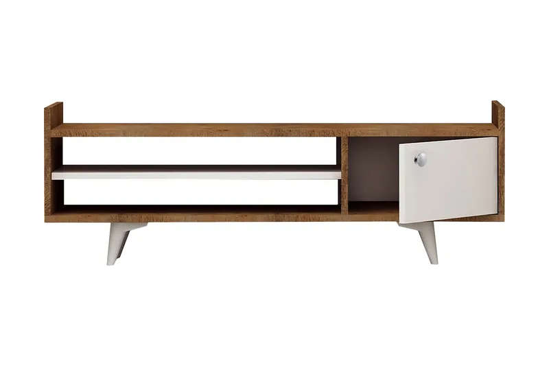 Mod Design Tv-bänk 120 cm - Trä/Vit - Möbler - Vardagsrum - Tv-möbler & mediamöbler - Tv-bänkar