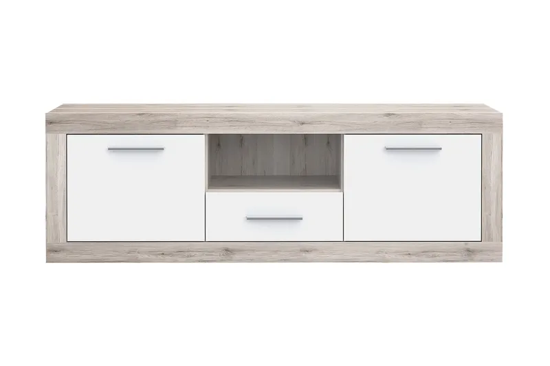 Mohaned TV-Bänk 148 cm - Brun/Vit - Möbler - Vardagsrum - Tv-möbler & mediamöbler - Tv-bänkar