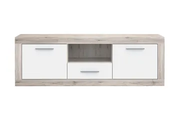 Mohaned TV-Bänk 148 cm - Brun/Vit - Möbler - Vardagsrum - Tv-möbler & mediamöbler - Tv-bänkar