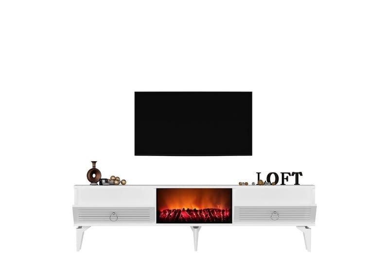 Mula Tv-bänk 150 cm - Vit - Möbler - Vardagsrum - Tv-möbler & mediamöbler - Tv-bänkar
