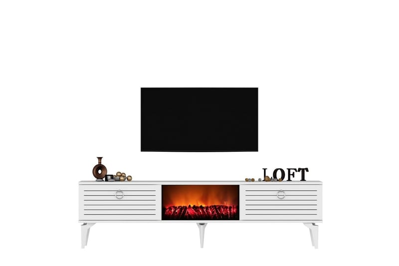 Mula Tv-bänk 150 cm - Vit - Möbler - Vardagsrum - Tv-möbler & mediamöbler - Tv-bänkar