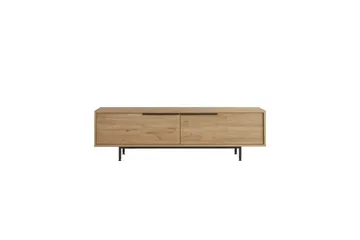 Munish Tv-bänk 160 cm - Valnöt - Möbler - Vardagsrum - Tv-möbler & mediamöbler - Tv-bänkar