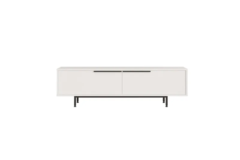 Munish Tv-bänk 160 cm - Vit - Möbler - Vardagsrum - Tv-möbler & mediamöbler - Tv-bänkar