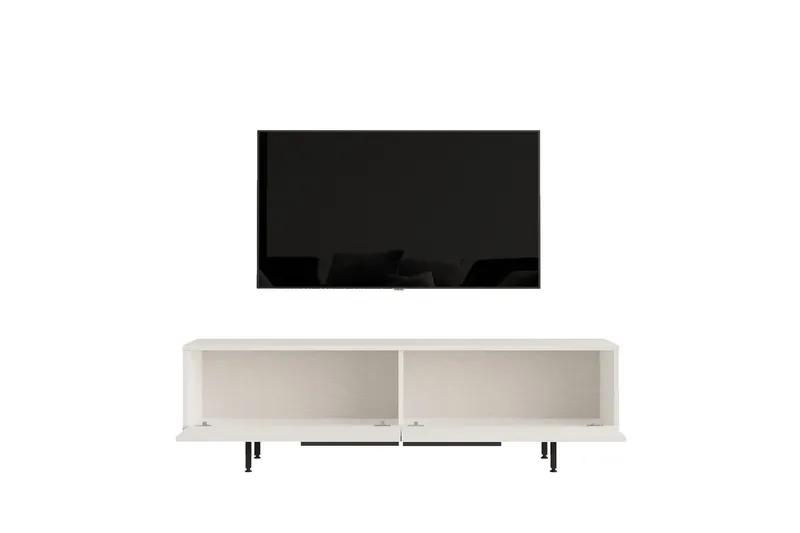 Munish Tv-bänk 160 cm - Vit - Möbler - Vardagsrum - Tv-möbler & mediamöbler - Tv-bänkar