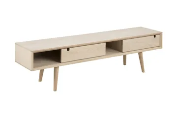 Myrviken TV-bänk 160 cm - Vitpigmenterad Ek - Möbler - Vardagsrum - Tv-möbler & mediamöbler - Tv-bänkar