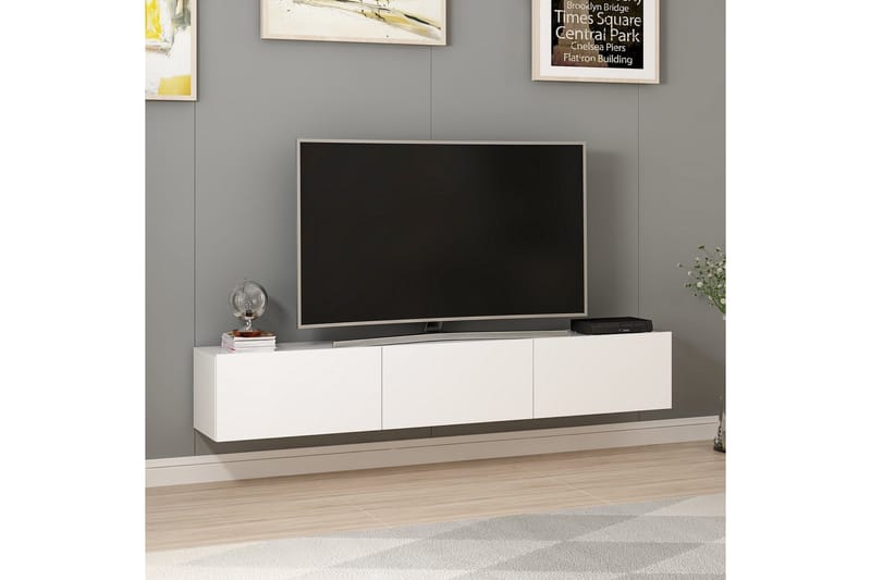 Nako Tv-bänk 180 cm Vit - Möbler - Vardagsrum - Tv-möbler & mediamöbler - Tv-bänkar