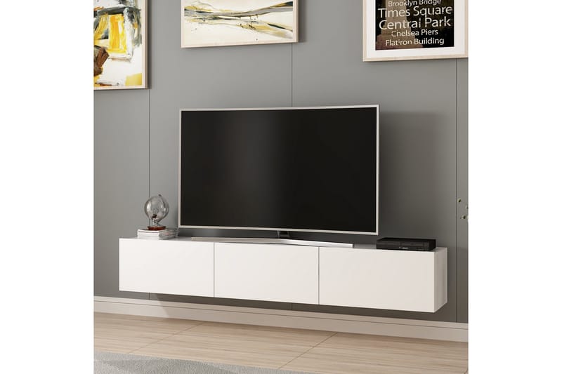 Nako Tv-bänk 180 cm Vit - Möbler - Vardagsrum - Tv-möbler & mediamöbler - Tv-bänkar