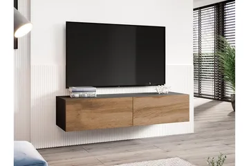 Narbonne Tv-skåp 140 cm - Natur/Svart - Möbler - Vardagsrum - Tv-möbler & mediamöbler - Tv-bänkar