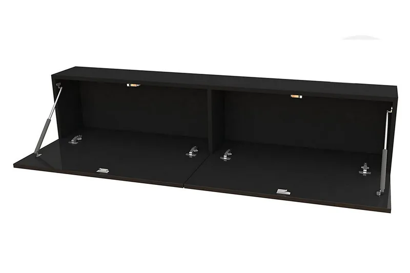 Narbonne Tv-skåp 140 cm - Natur/Svart - Möbler - Vardagsrum - Tv-möbler & mediamöbler - Tv-bänkar