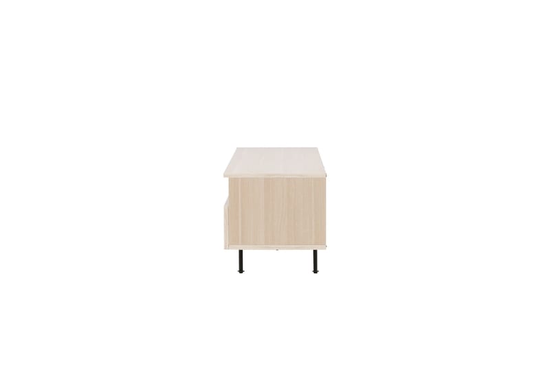 Navarra Golvstående Tv Bänk 180 cm med Förvaring i Målat Trä - Beige - Möbler - Vardagsrum - Tv-möbler & mediamöbler - Tv-bänkar