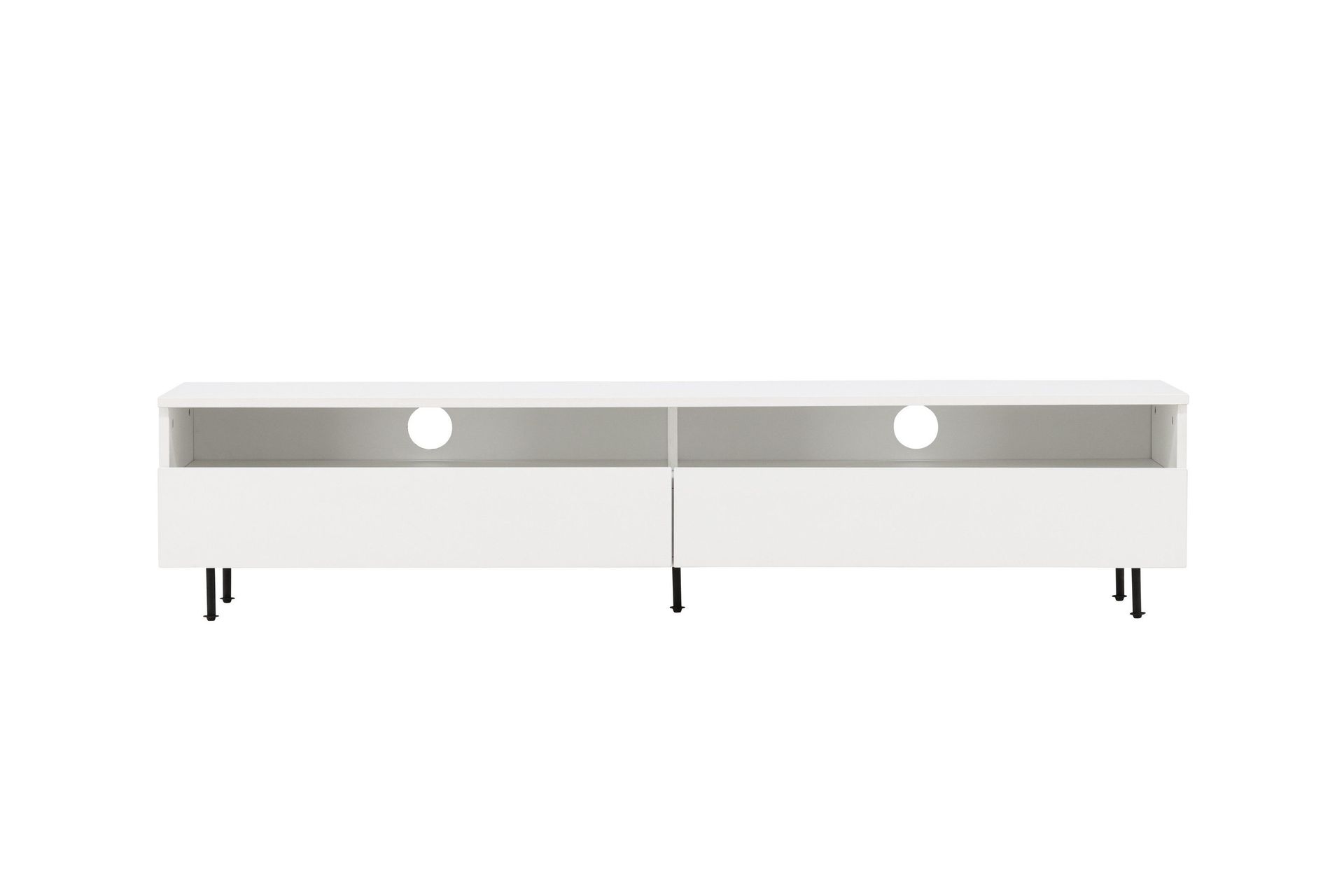 Navarra Tv-b&auml;nk 180x40 cm - Vit
