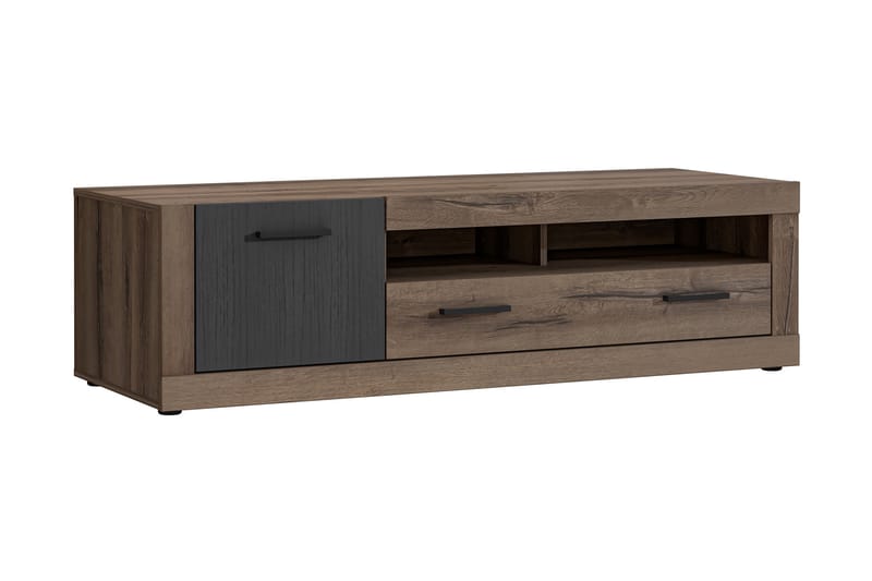 NICULITEL Vitrinskåp 41x93 cm Brun - Möbler - Vardagsrum - Tv-möbler & mediamöbler - Tv-bänkar