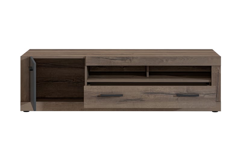 NICULITEL Vitrinskåp 41x93 cm Brun - Möbler - Vardagsrum - Tv-möbler & mediamöbler - Tv-bänkar