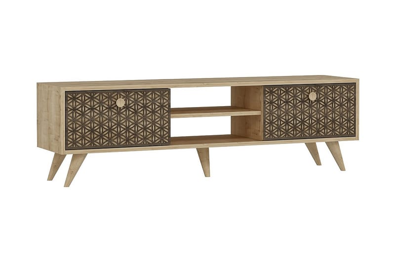 NORLAND Tv-bänk 150 cm Ljus Natur - Möbler - Vardagsrum - Tv-möbler & mediamöbler - Tv-bänkar