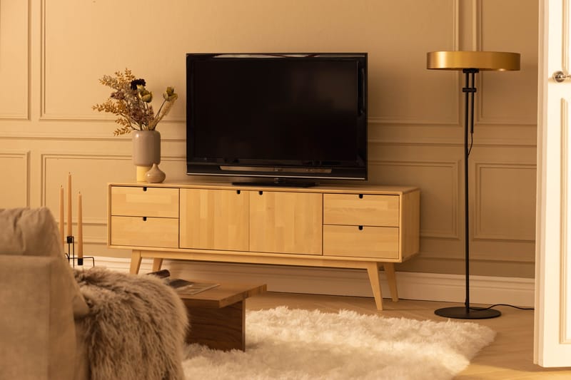 NOTTE TV-bänk 160 cm Björk - Möbler - Vardagsrum - Tv-möbler & mediamöbler - Tv-bänkar