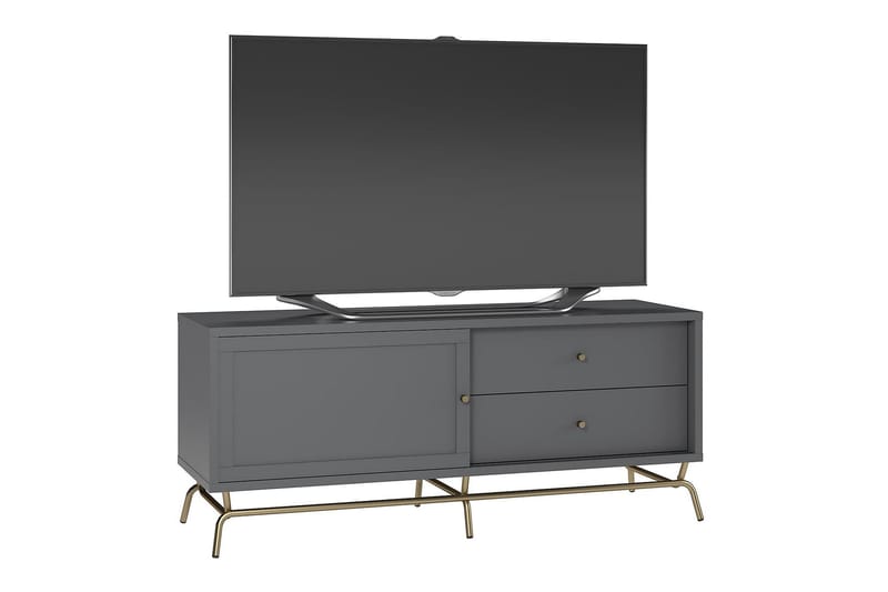 NOVA Tv-bänk 150x48 cm Grafitgrå - CosmoLiving - Möbler - Vardagsrum - Tv-möbler & mediamöbler - Tv-bänkar