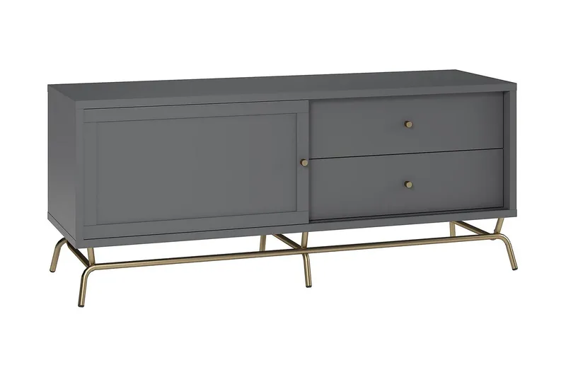 Nova Tv-bänk 150x48 cm Grafitgrå - Möbler - Vardagsrum - Tv-möbler & mediamöbler - Tv-bänkar