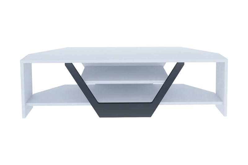 OBURUS Tv-bänk 120x36,8 cm Vit - Möbler - Vardagsrum - Tv-möbler & mediamöbler - Tv-bänkar
