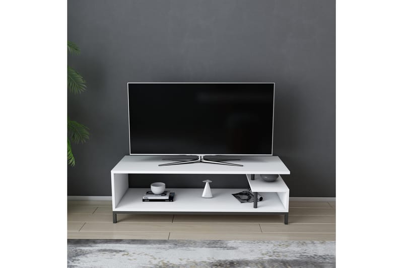 OBURUS Tv-bänk 120x37,6 cm Svart - Möbler - Vardagsrum - Tv-möbler & mediamöbler - Tv-bänkar