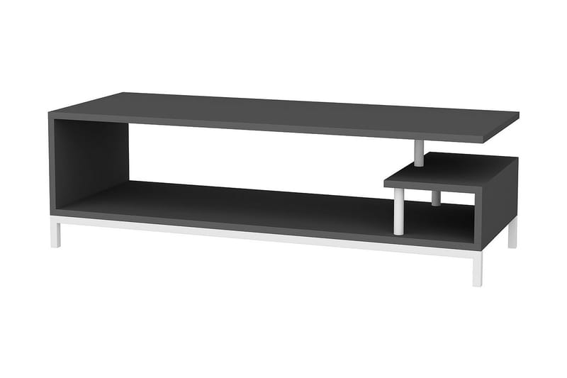OBURUS Tv-bänk 120x37,6 cm Vit - Möbler - Vardagsrum - Tv-möbler & mediamöbler - Tv-bänkar