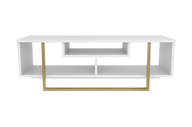 OBURUS Tv-bänk 120x40,2 cm Guld - Möbler - Vardagsrum - Tv-möbler & mediamöbler - Tv-bänkar