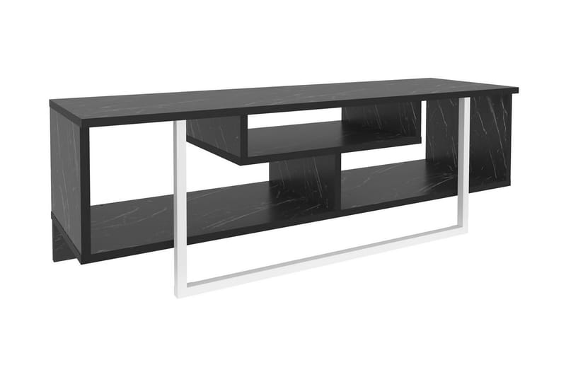OBURUS Tv-bänk 120x40,2 cm Svart - Möbler - Vardagsrum - Tv-möbler & mediamöbler - Tv-bänkar