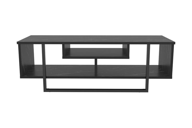 OBURUS Tv-bänk 120x40,2 cm Svart - Möbler - Vardagsrum - Tv-möbler & mediamöbler - Tv-bänkar