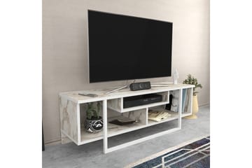 OBURUS Tv-bänk 120x40,2 cm Vit - Möbler - Vardagsrum - Tv-möbler & mediamöbler - Tv-bänkar