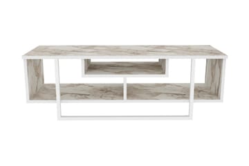 OBURUS Tv-bänk 120x40,2 cm Vit - Möbler - Vardagsrum - Tv-möbler & mediamöbler - Tv-bänkar
