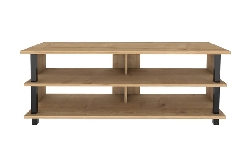 OBURUS Tv-bänk 120x47,4 cm Svart - Möbler - Vardagsrum - Tv-möbler & mediamöbler - Tv-bänkar