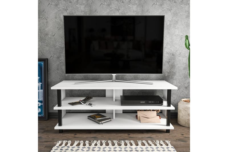 OBURUS Tv-bänk 120x47,4 cm Svart - Möbler - Vardagsrum - Tv-möbler & mediamöbler - Tv-bänkar