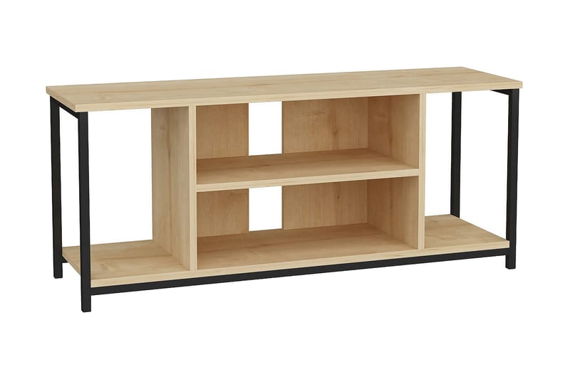 OBURUS Tv-bänk 120x50,8 cm Svart - Möbler - Vardagsrum - Tv-möbler & mediamöbler - Tv-bänkar