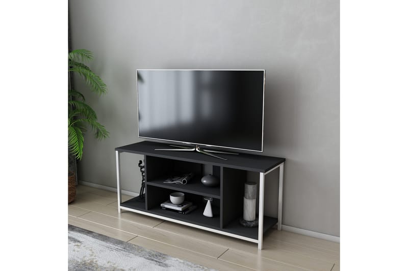 OBURUS Tv-bänk 120x50,8 cm Vit - Möbler - Vardagsrum - Tv-möbler & mediamöbler - Tv-bänkar